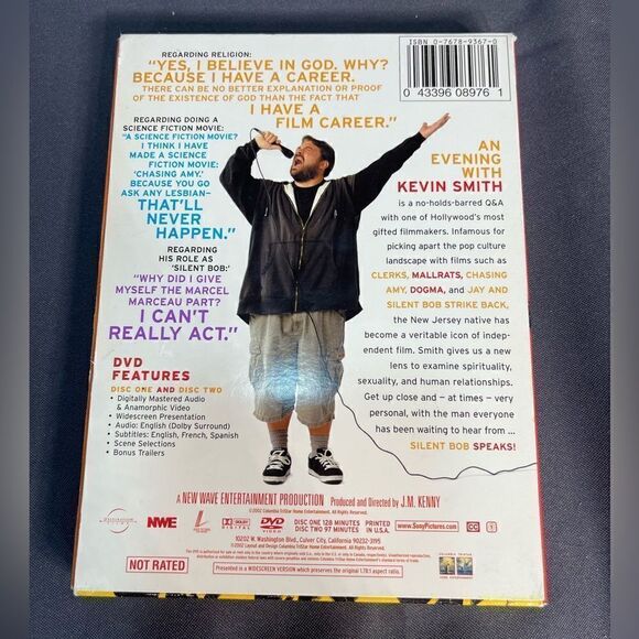 DVD - Kevin Smith Autographed - collection of his live chats. - Picture 2 of 2